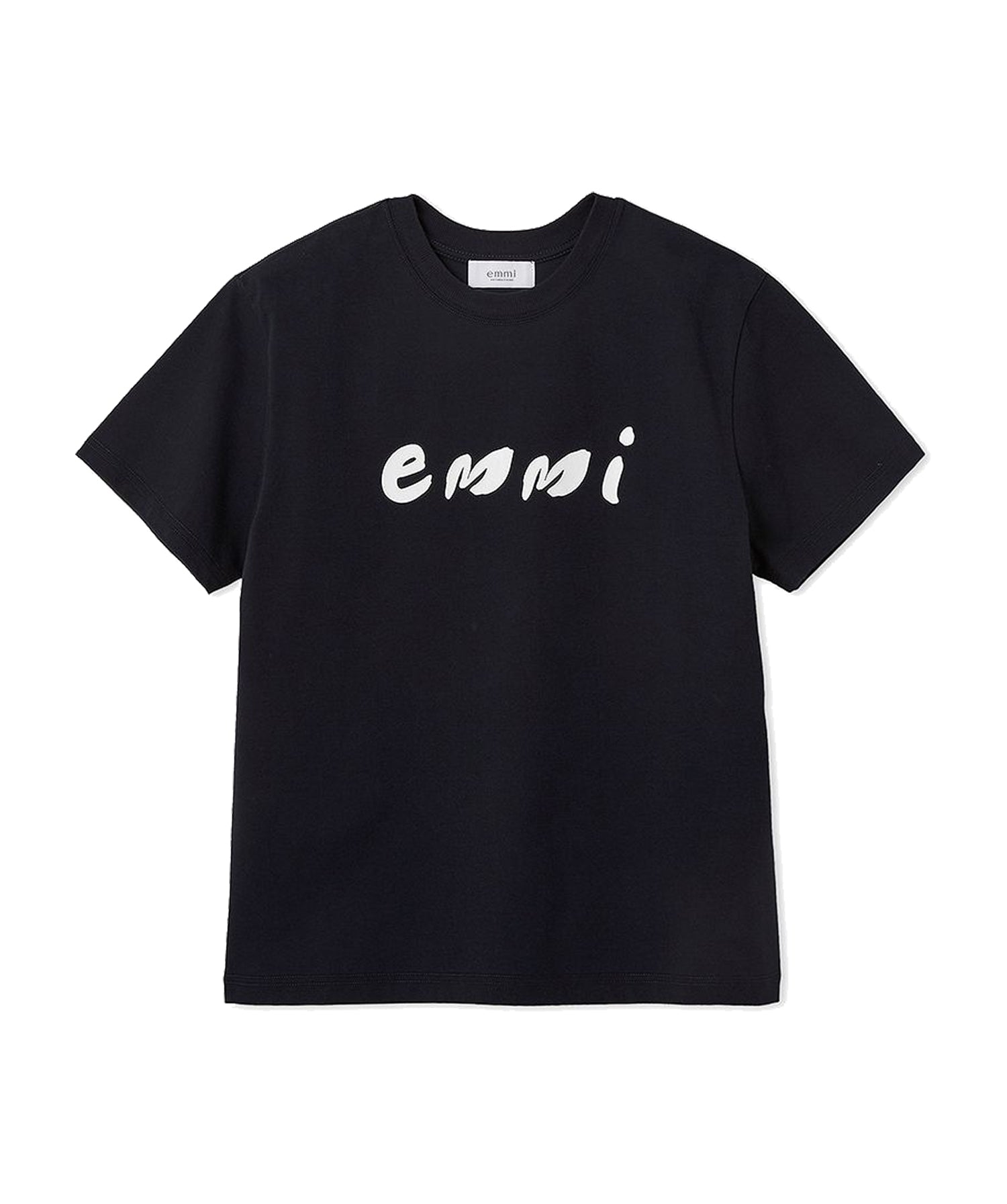 【emmi】emmi Logo莫代尔迷你T恤 emmi 女款运动休闲T恤短袖短款衣长/25SS 13WCT251060