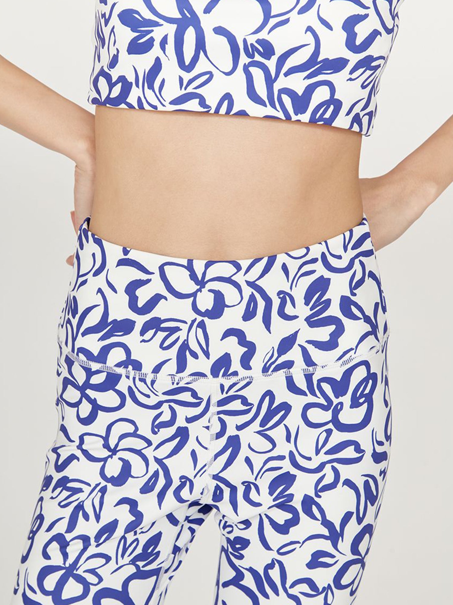 【emmi】醒目的花朵紧身裤 Emmi 女士瑜伽服 下装 热瑜伽 长款 / 25SS 14WCP251204