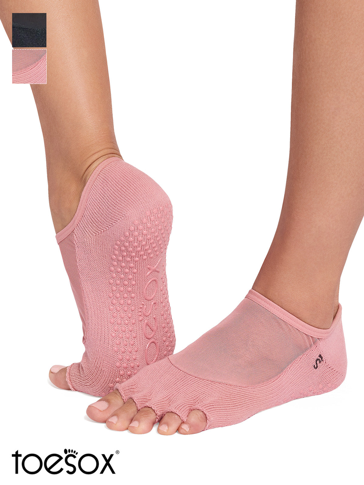 TOESOX] ルナ（Half-Toe) グリップ ソックス / ヨガ 滑り止め付き 靴下