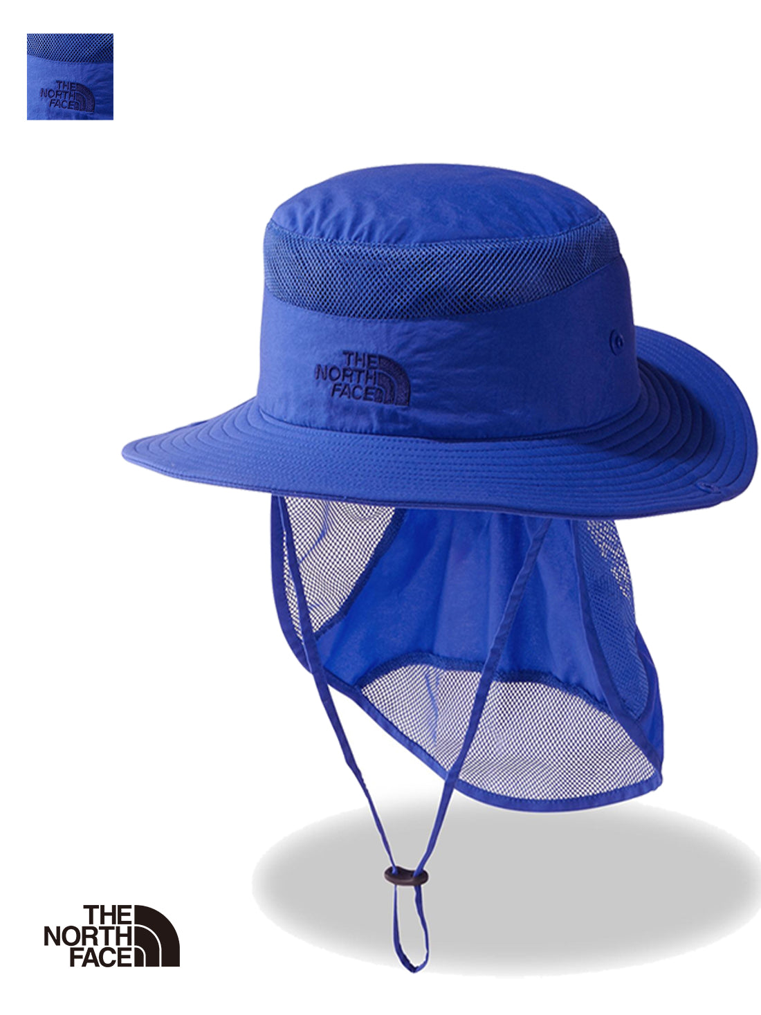 NICENESS FISCHER ハット　青 10%OFF[SALE][THE NORTH FACE] キッズ サンシールドハット ザ・ノース