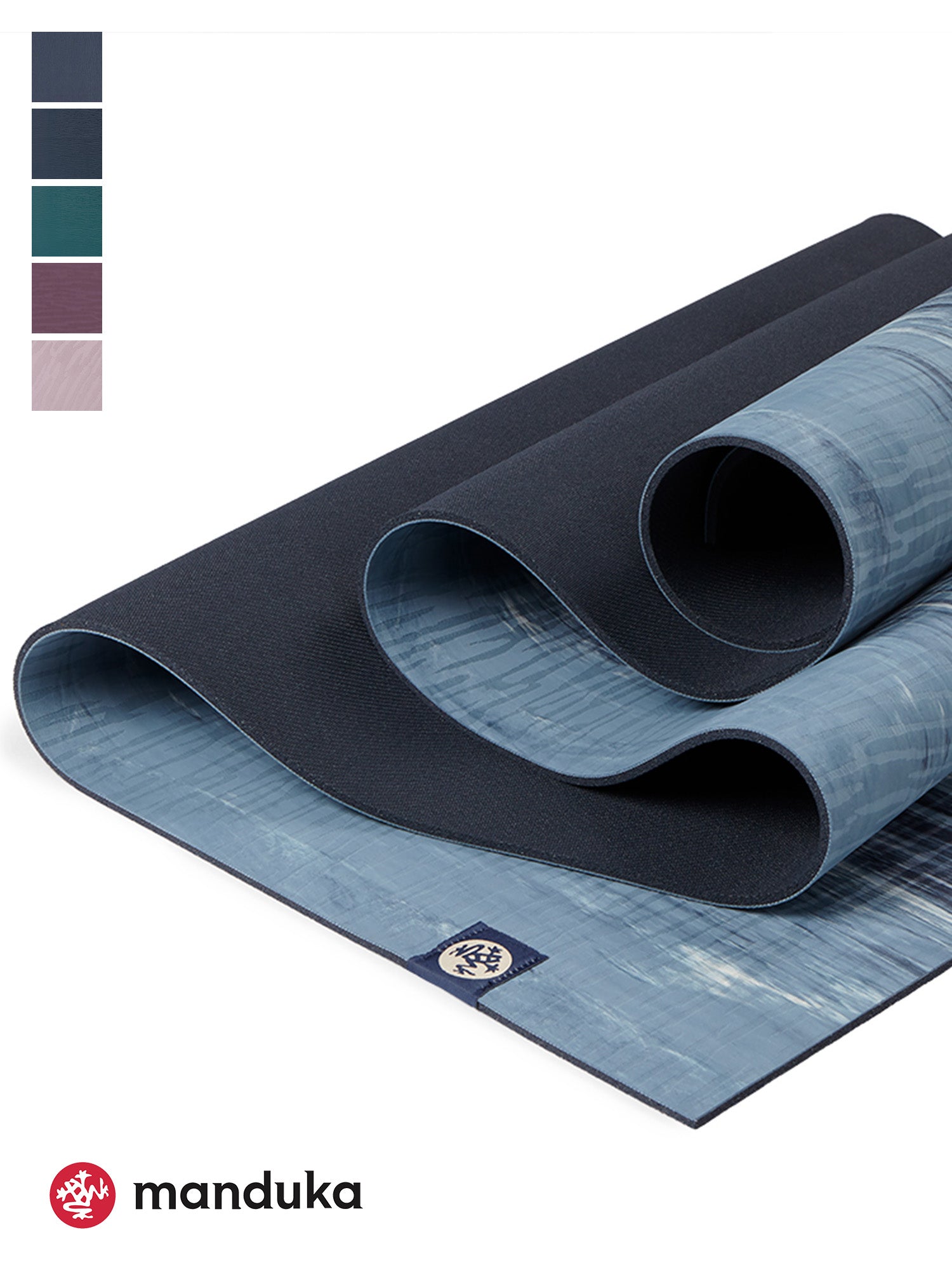 【専用バッグ付】manduka EKO マンドゥカ ネイビー Manduka] eko エコ ヨガマット (5mm) / eKO Yoga Mat マンドゥカ 天然