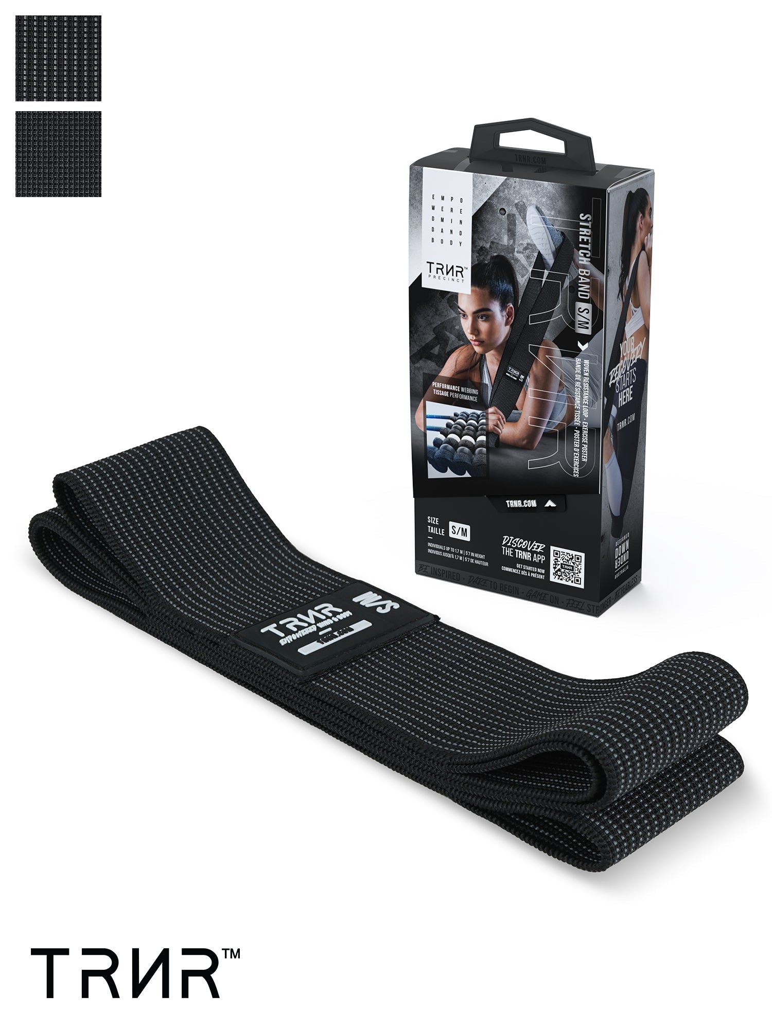 TRNR] ストレッチバンド 長さ【M-L】/【S-M】｜STRETCH BAND M-L