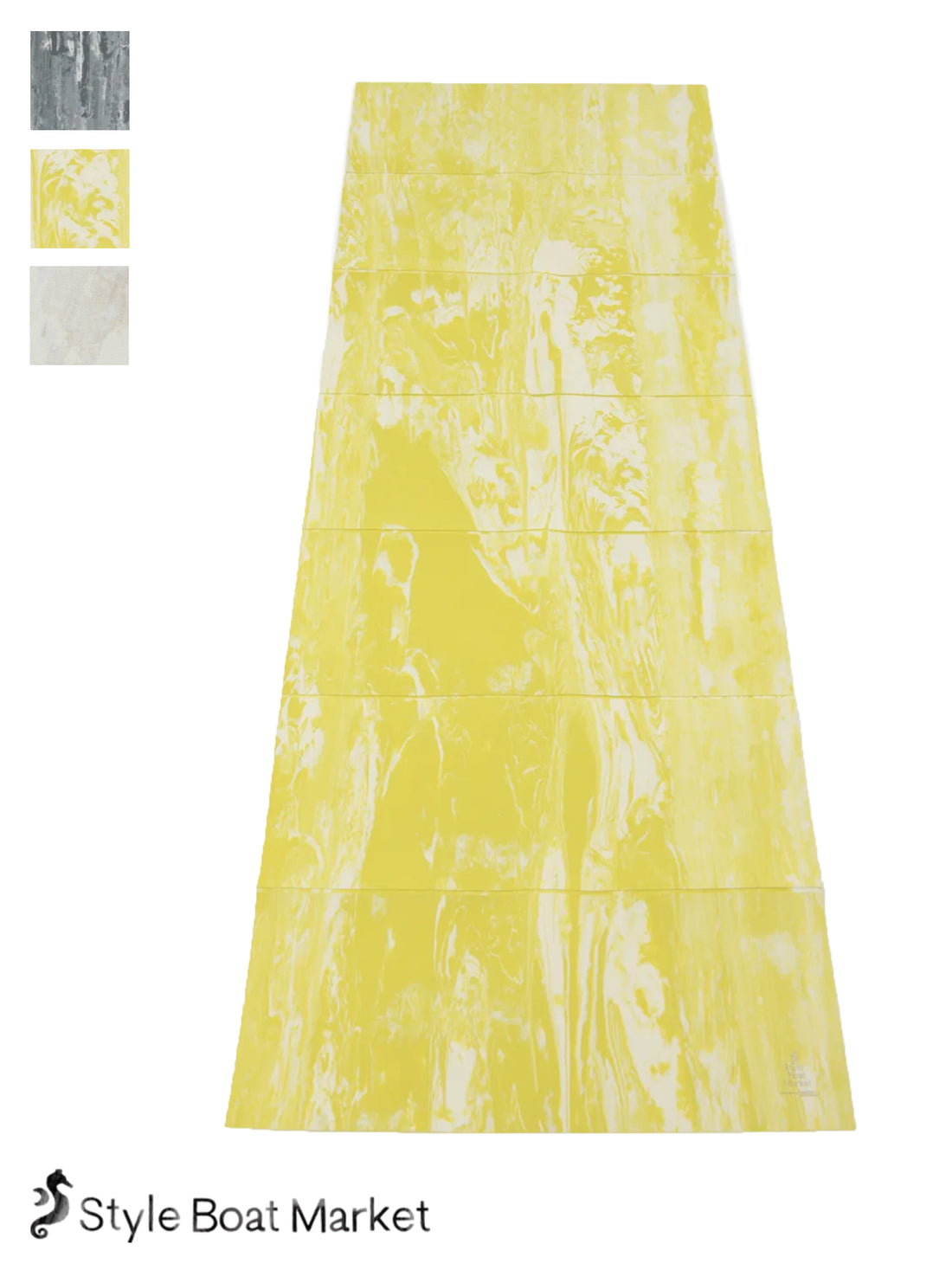 【Style Boat Market】恢复瑜伽垫 / Style Boat Market 瑜伽垫 3mm 紧凑训练可折叠便携旅行垫 / 23SS