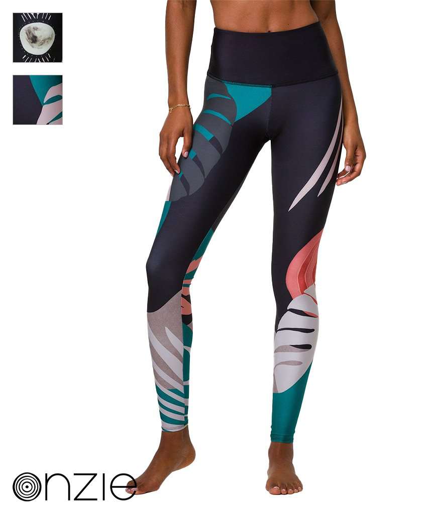 [SALE][ONZIE] High Rise Graphic Leggings / 276 21SS