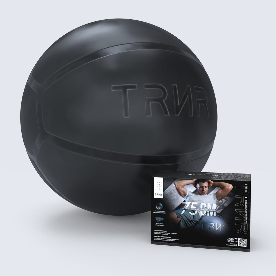 [TRNR] ジムボール（直径75cm）｜GYM BALL 75CM トレイナー-Puravida! プラヴィダ　ヨガ ピラティス フィットネスショップ