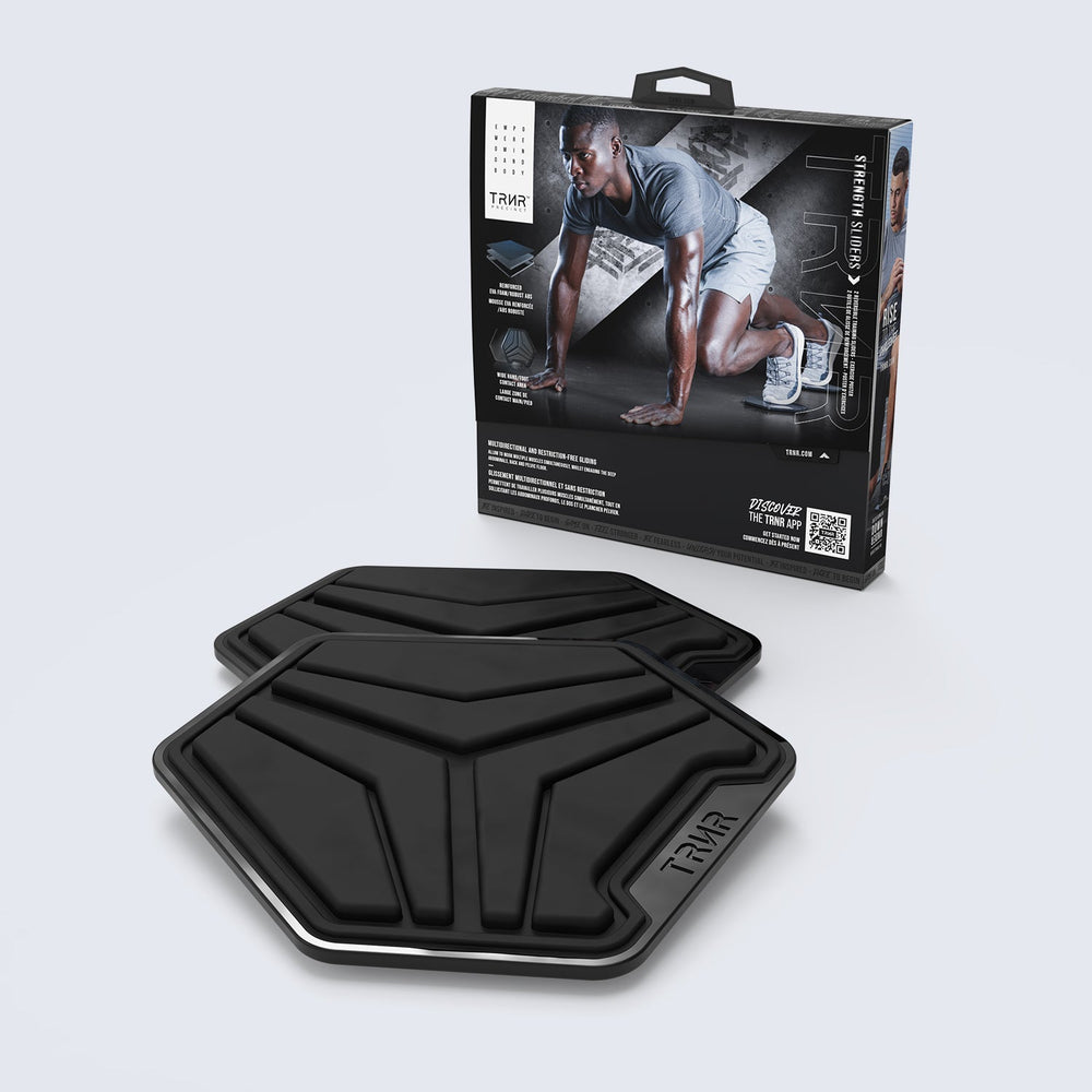 TRNR Strength Sliders & Packaging