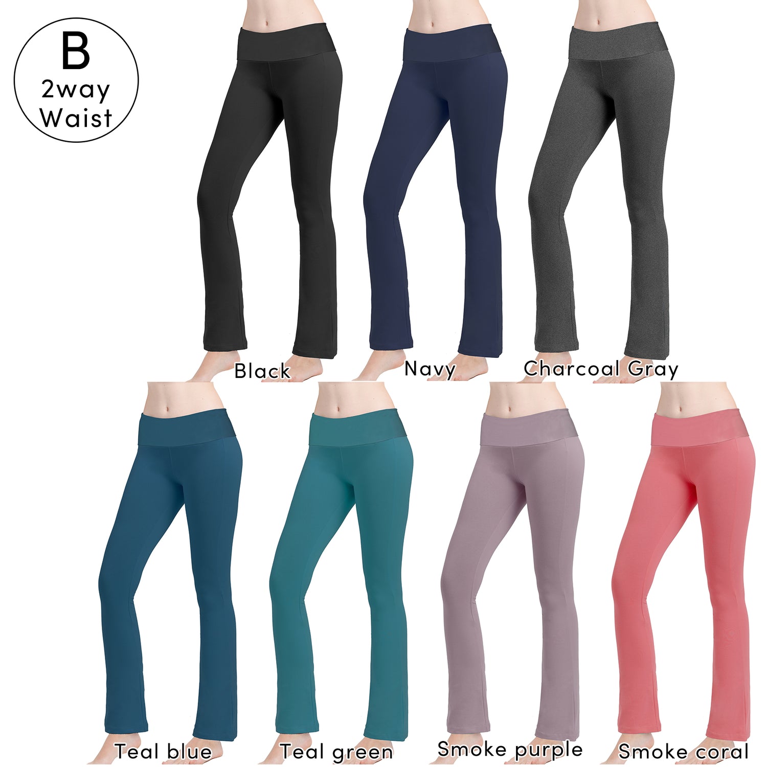 [Loopa] Loopa Stretch Cotton Yoga Pants / Yoga Bottoms Yoga Wear [A] 10_1