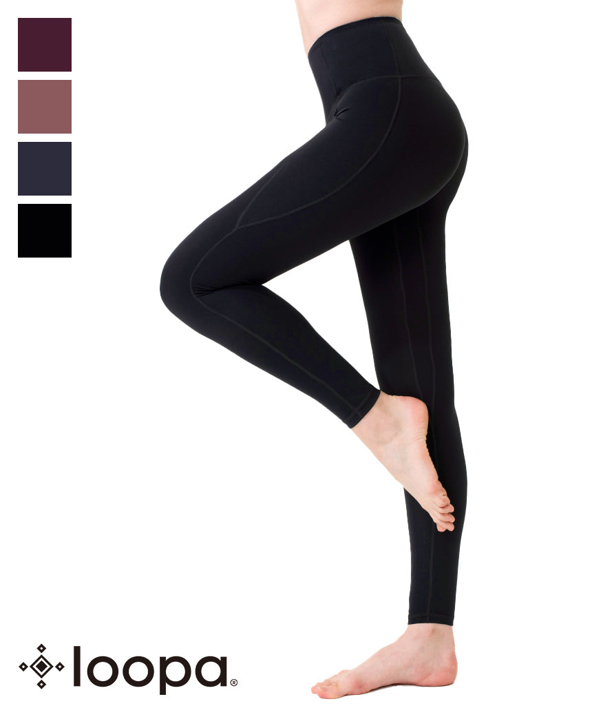 [Loopa] ルーパ 3D着圧美脚レギンス｜コンプレッション 3D compression leggings / ヨガパンツ ボトムス ヨガウェア 21FW