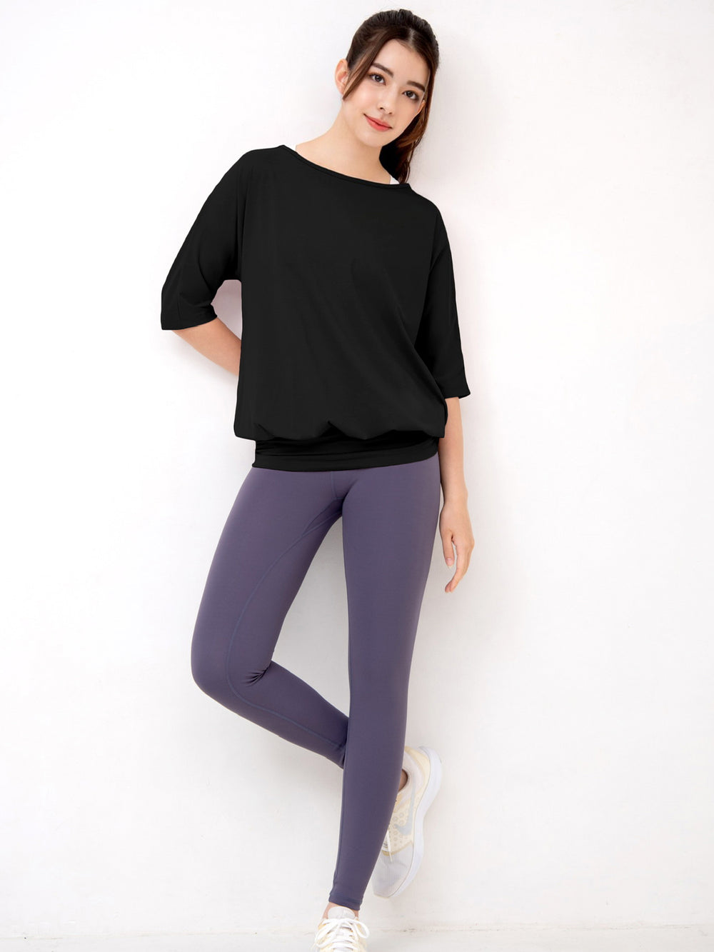 [Loopa] ルーパ ドルマンチュニック Yogawear Dolman Tunic Tシャツ ヨガトップス / ヨガウェア 20_1