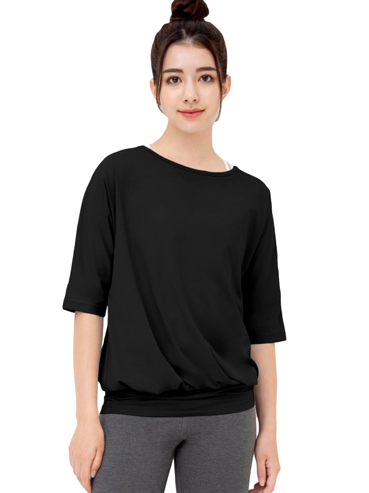 Loopa] ルーパ ドルマンチュニック Yogawear Dolman Tunic Tシャツ