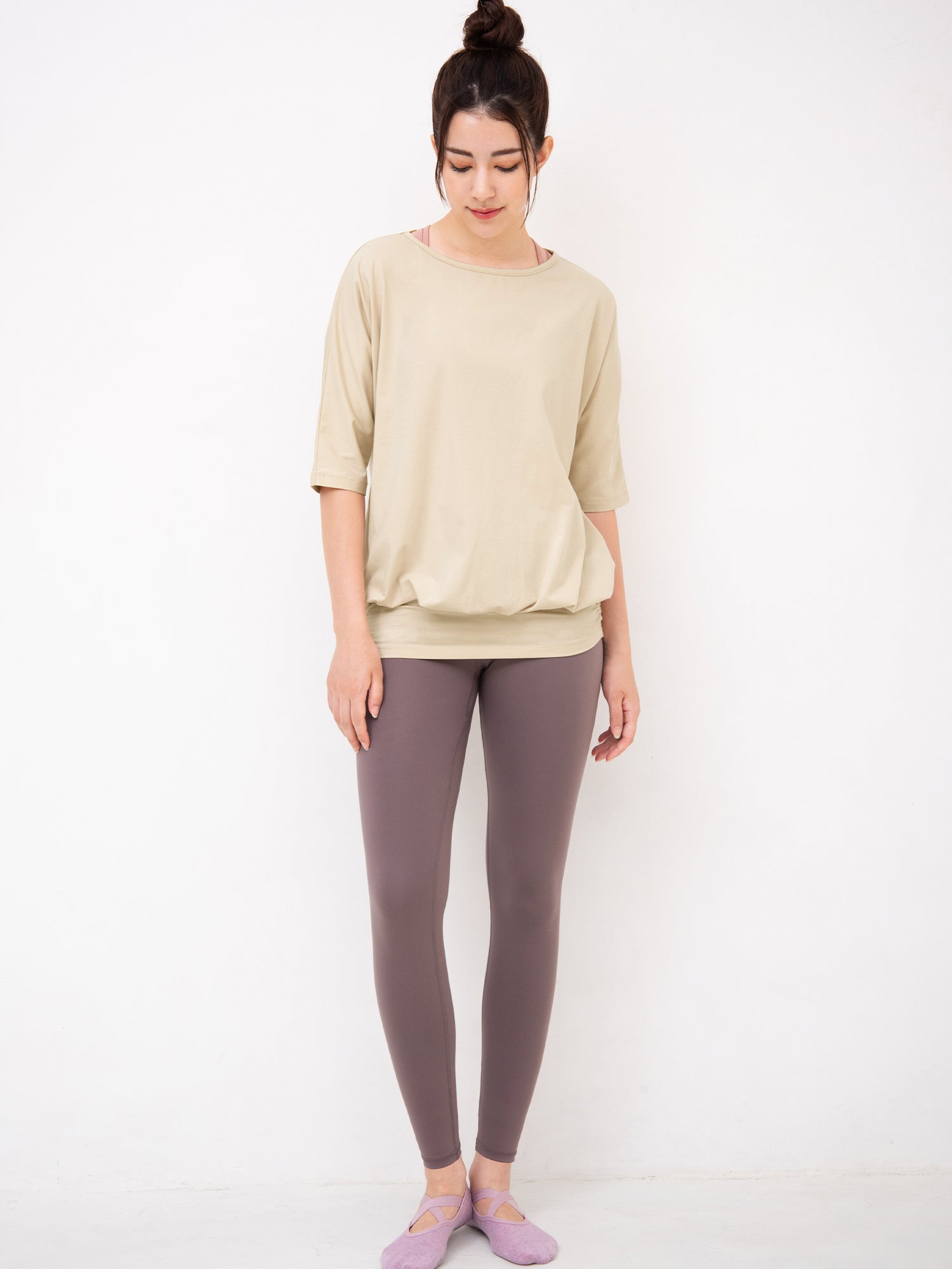Loopa] ルーパ ドルマンチュニック Yogawear Dolman Tunic Tシャツ