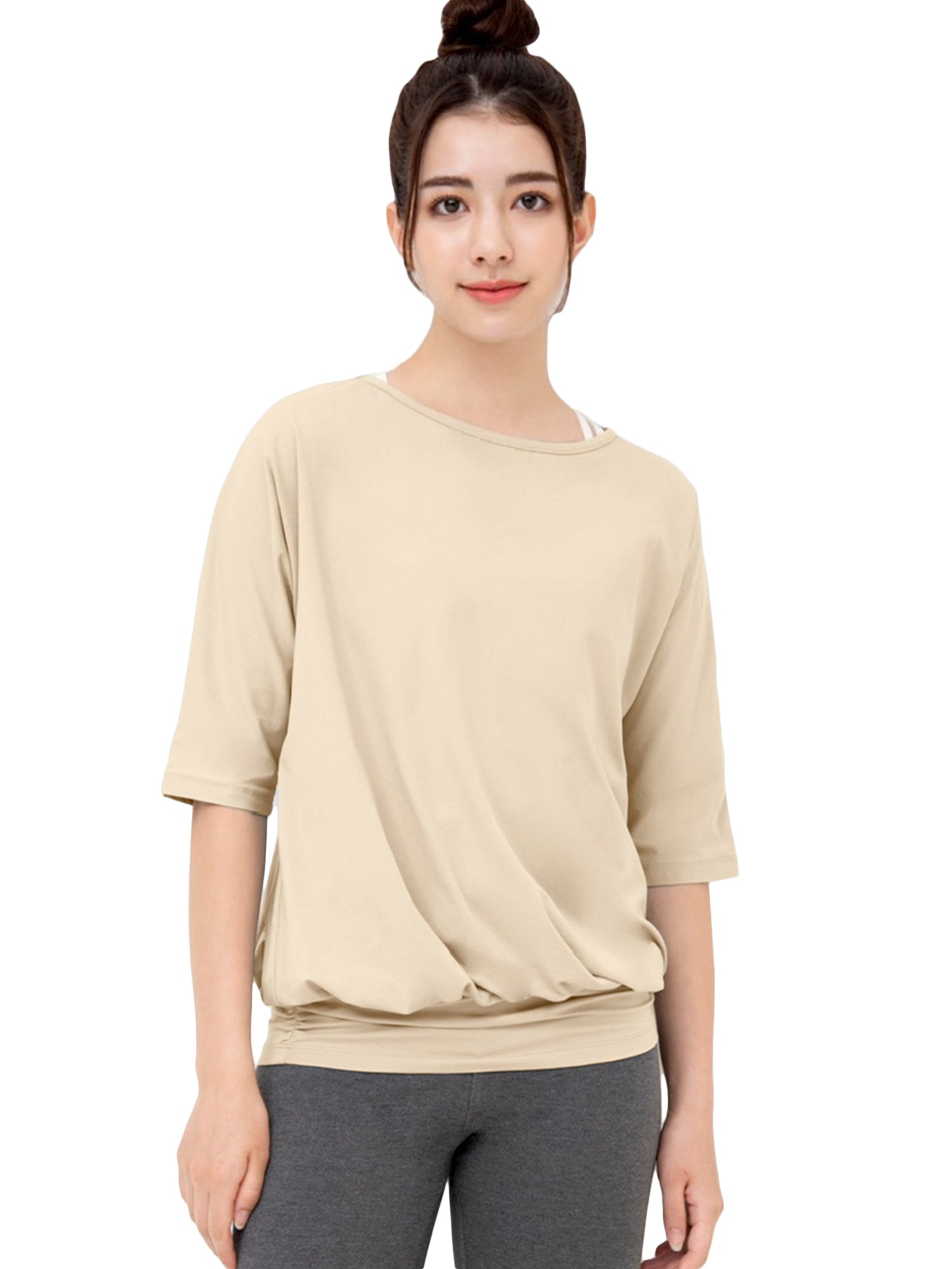 Loopa] ルーパ ドルマンチュニック Yogawear Dolman Tunic Tシャツ