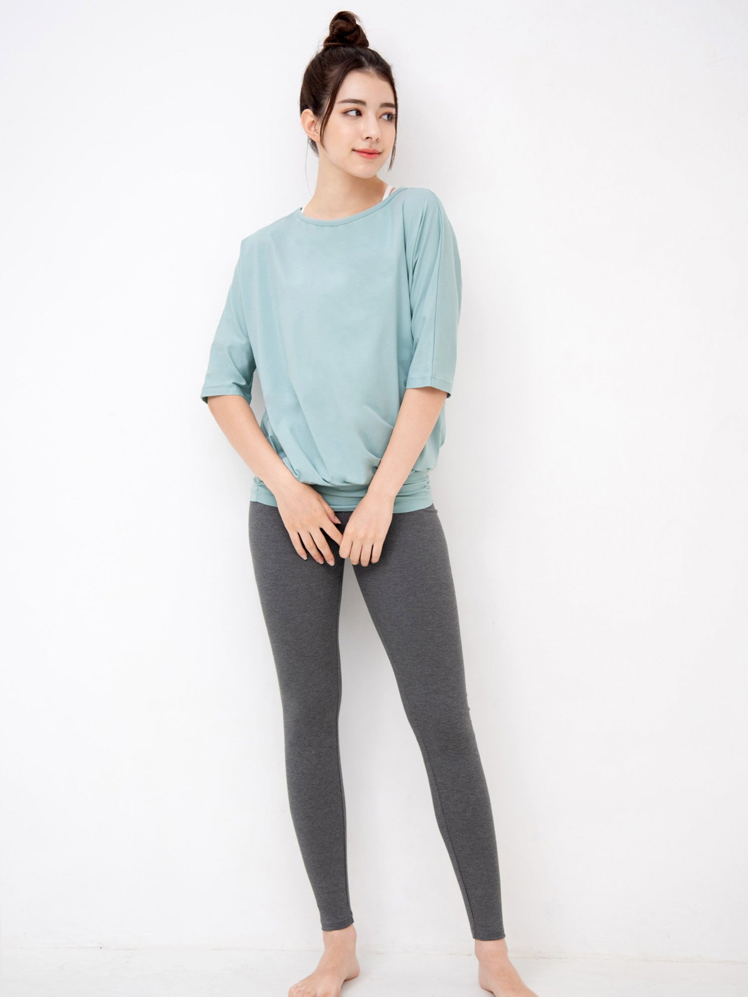 Loopa] ルーパ ドルマンチュニック Yogawear Dolman Tunic Tシャツ