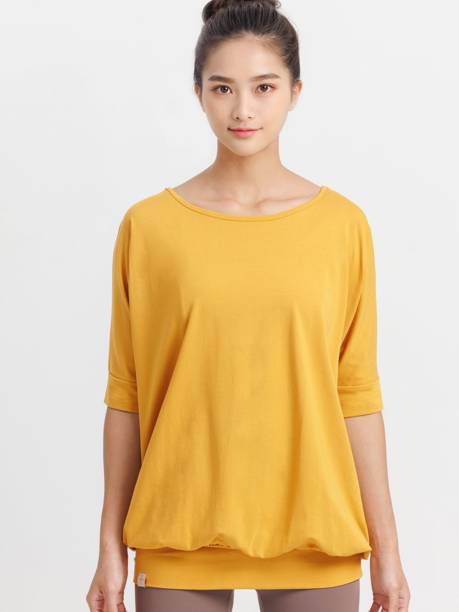 [Loopa] ルーパ 2.0 ドルマン スリーブ トップ Yogawear Dolman Sleeve Top Tシャツ ヨガトップス / ヨガウェア ブラック 20_1-Puravida! プラヴィダ　ヨガ ピラティス フィットネスショップ