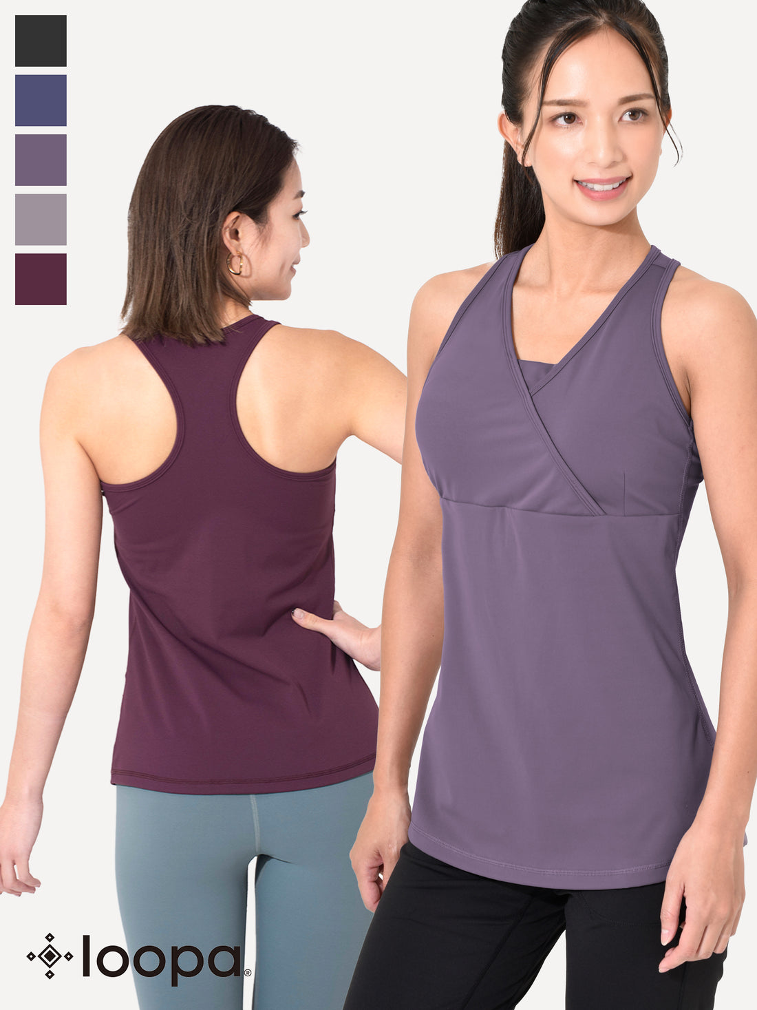 32%OFF[SALE][Loopa] Loopa Cushcool Top (with cup) Yoga Cushcool Top / Yoga Wear Yoga Tops [SOFF]