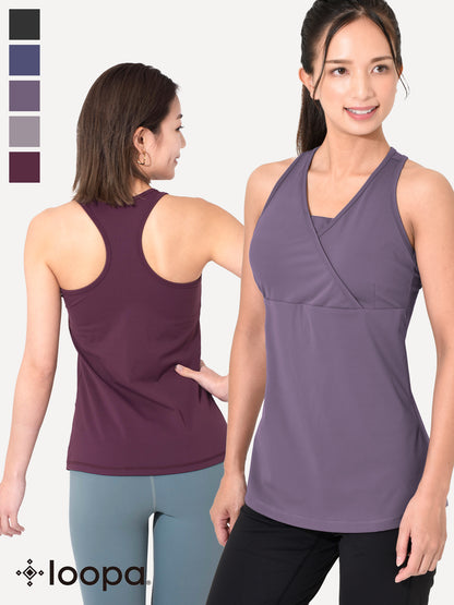 32%OFF[SALE][Loopa] Loopa Cushcool Top (with cup) Yoga Cushcool Top / Yoga Wear Yoga Tops [SOFF]