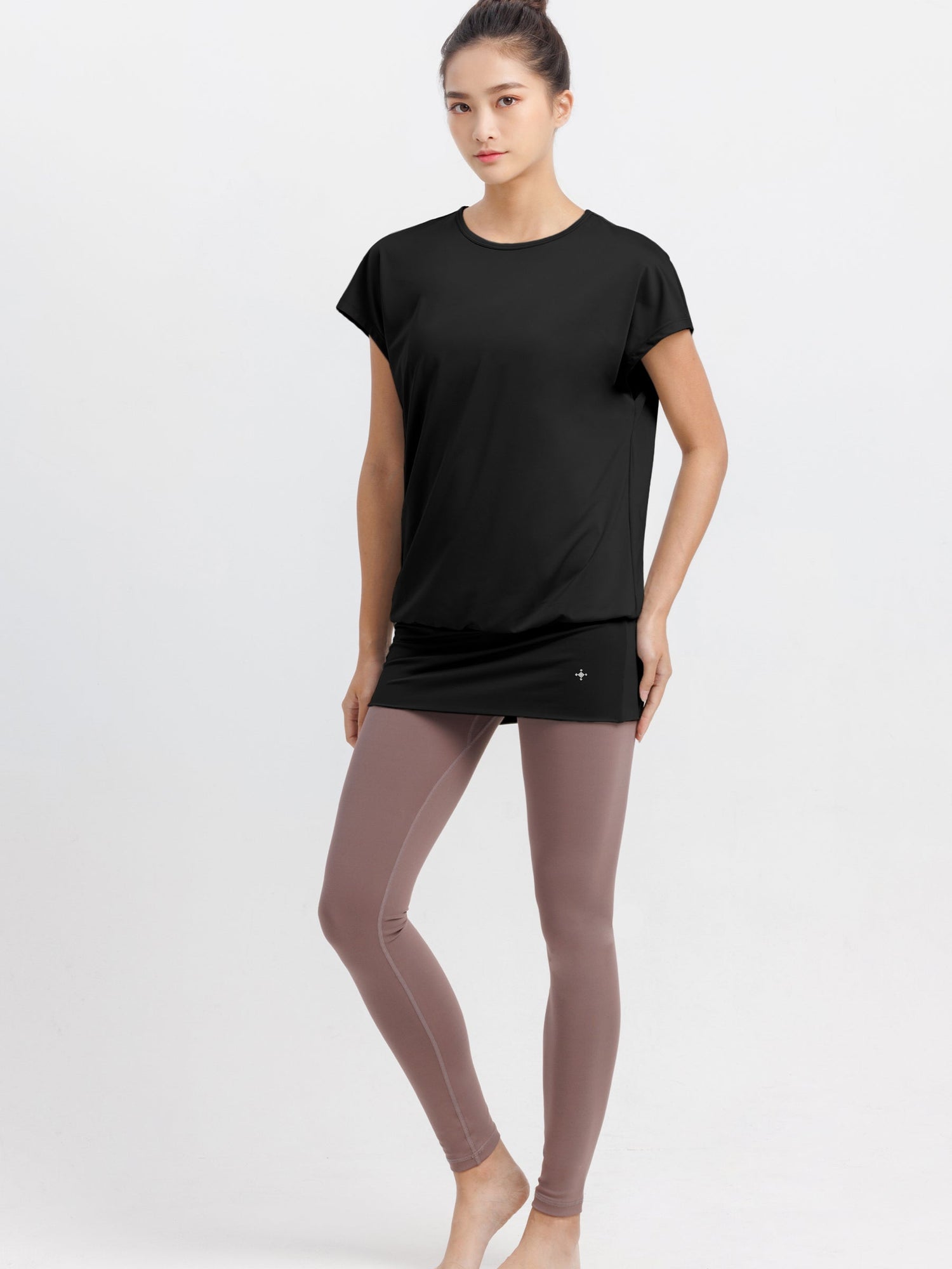 [Loopa] ルーパ ヨガチュニック yoga tunic Tシャツ ヨガトップス / ヨガウェア [SOFF]-Puravida! プラヴィダ　ヨガ ピラティス フィットネスショップ