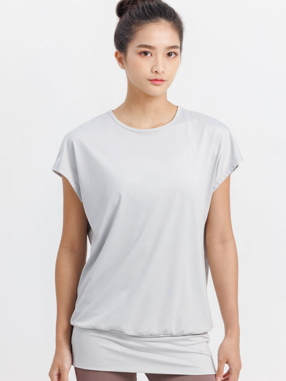 [Loopa] ルーパ ヨガチュニック yoga tunic Tシャツ ヨガトップス / ヨガウェア [SOFF]-Puravida! プラヴィダ　ヨガ ピラティス フィットネスショップ