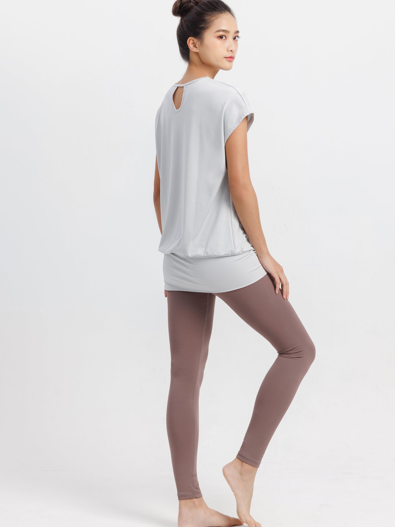 [Loopa] ルーパ ヨガチュニック yoga tunic Tシャツ ヨガトップス / ヨガウェア [SOFF]-Puravida! プラヴィダ　ヨガ ピラティス フィットネスショップ