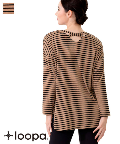 70%OFF[SALE][Loopa] Back Cross Long Sleeve Top / Long Sleeve Yoga Tops Yoga Wear [SOFF]