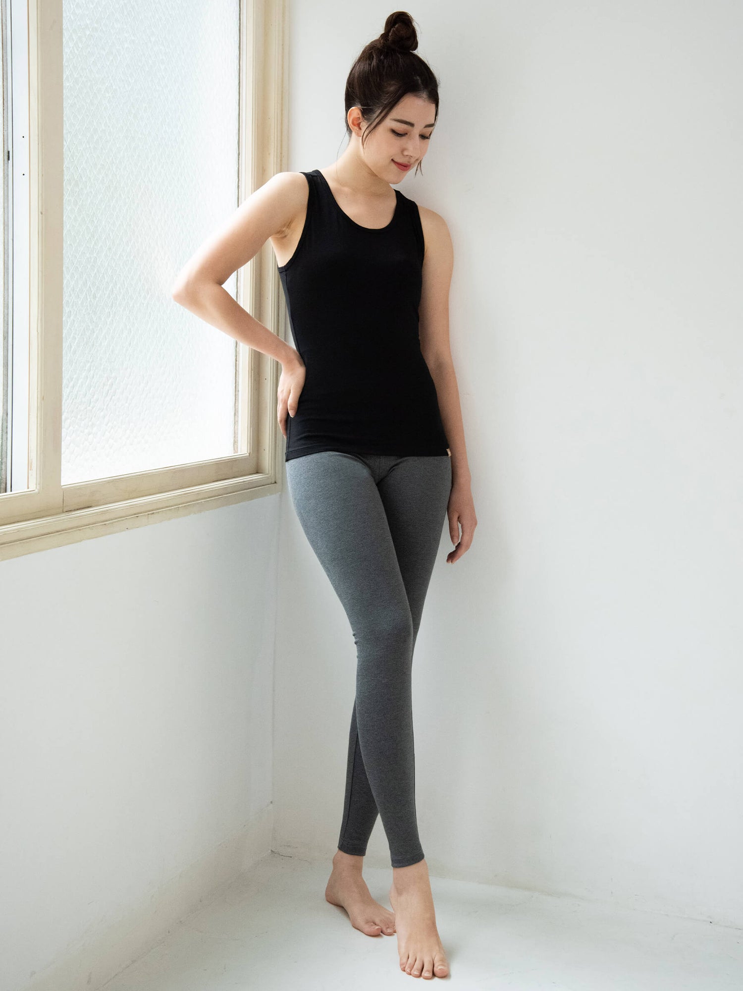 [Loopa] ルーパ バンブー ヨガ レギンス banboo yoga leggings / ヨガパンツ ボトムス ヨガウェア ピラティス 24FW-Puravida! プラヴィダ　ヨガ ピラティス フィットネスショップ