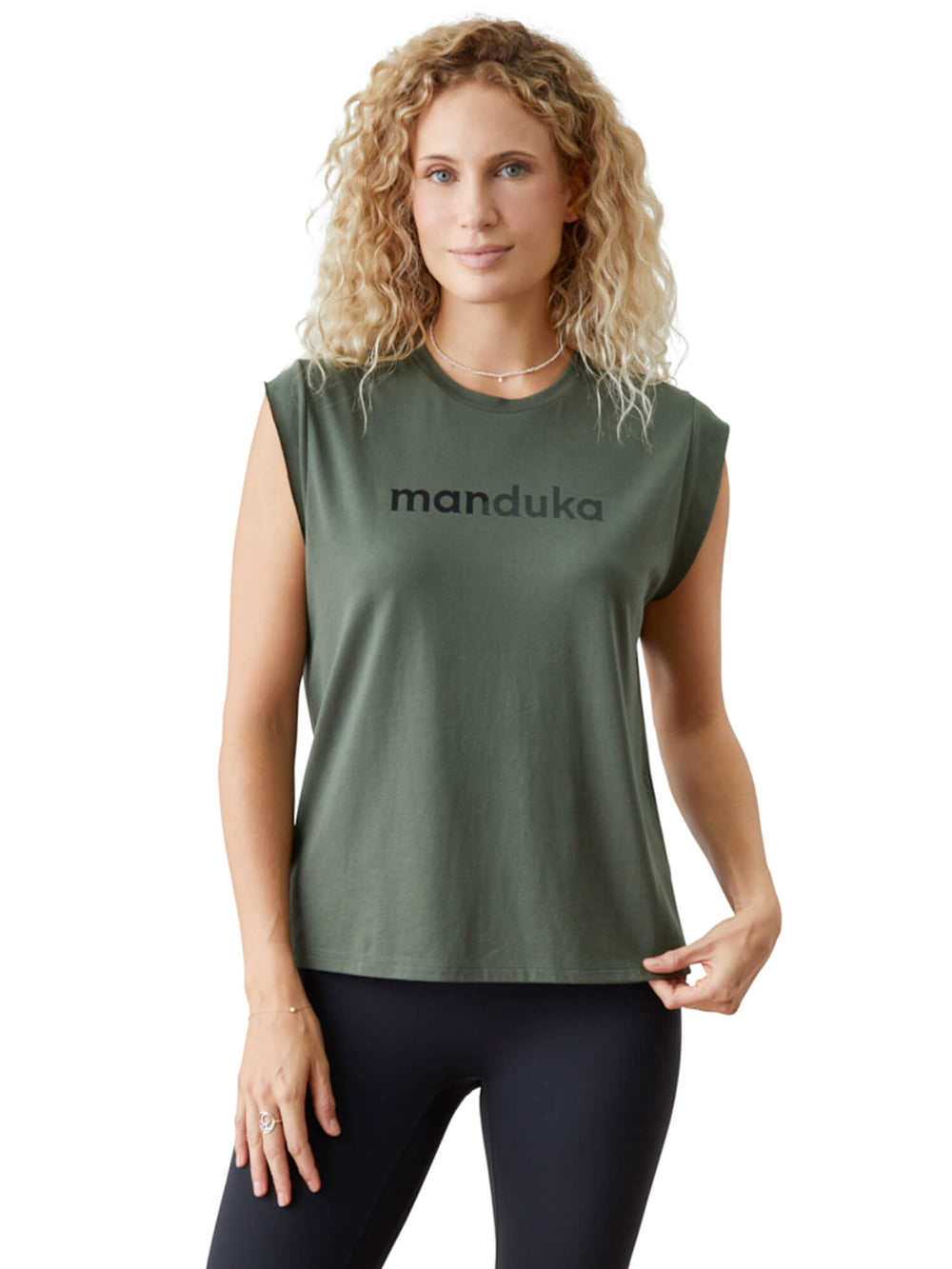 [Manduka] ウォリアー Tシャツ／マンドゥカ レディース ヨガウェア トップス ノースリーブ W Warrior Tee