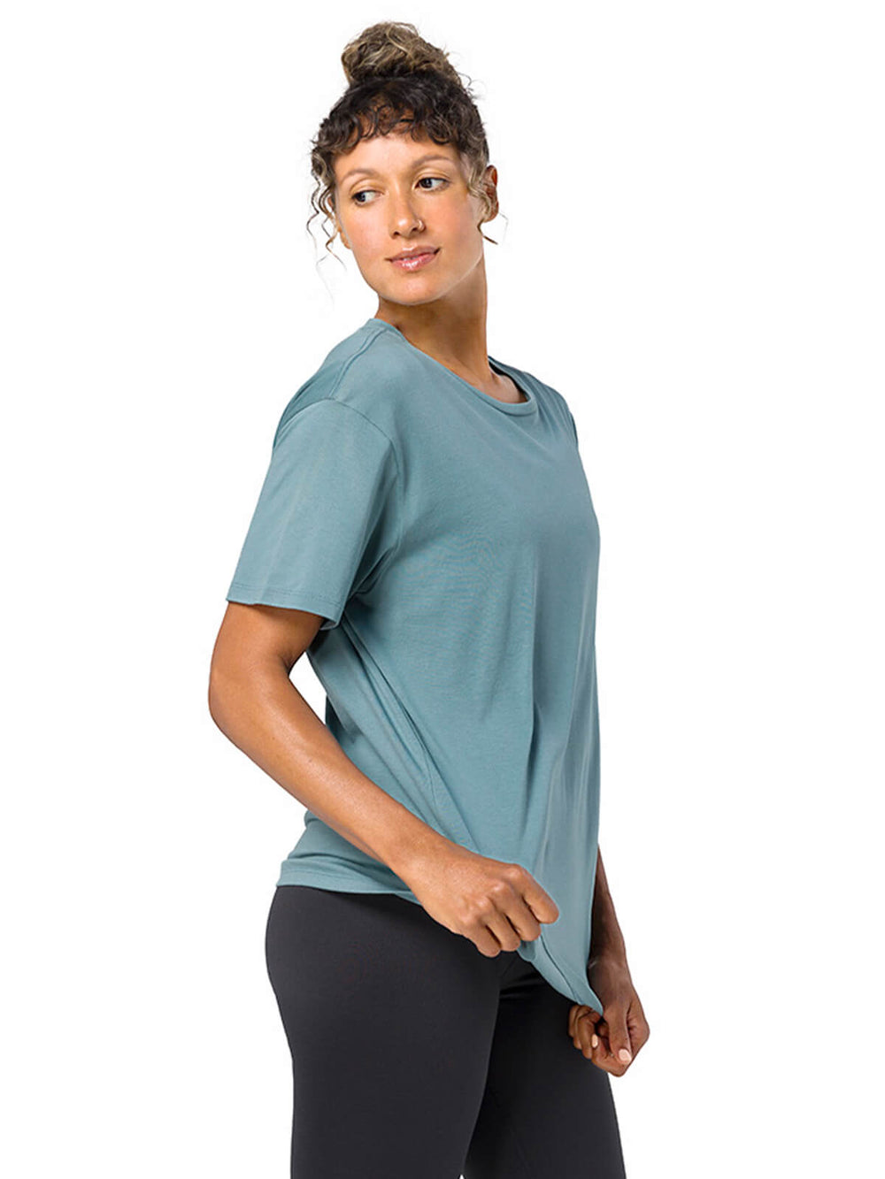 [Manduka] ヴィンヤサ Tee／マンドゥカ レディース ヨガウェア トップス 半袖 Tシャツ W Vinyasa Tee