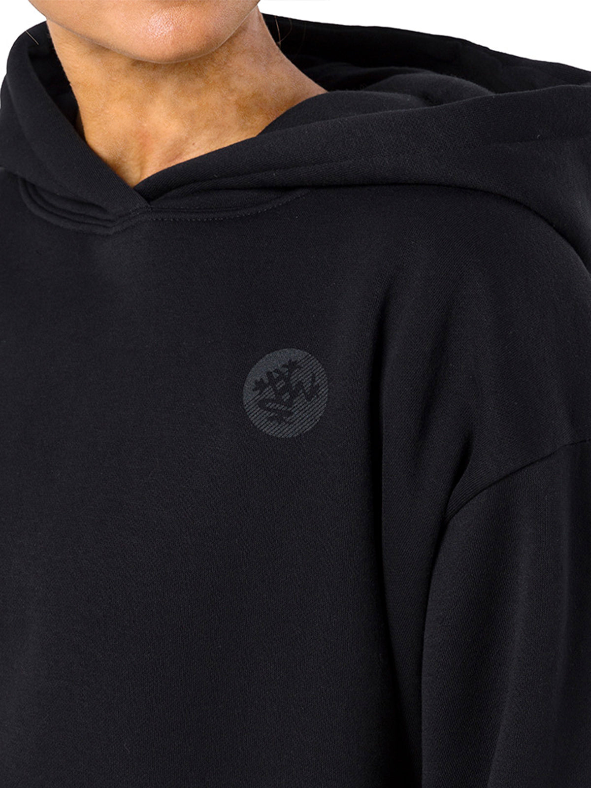 [Manduka] ハーフムーン フーディー／マンドゥカ レディース ヨガウェア トップス 長袖 パーカー W Half Moon Hoodie-Puravida! プラヴィダ　ヨガ ピラティス フィットネスショップ