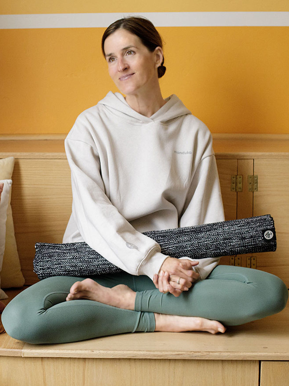 [Manduka] ハーフムーン フーディー／マンドゥカ レディース ヨガウェア トップス 長袖 パーカー W Half Moon Hoodie