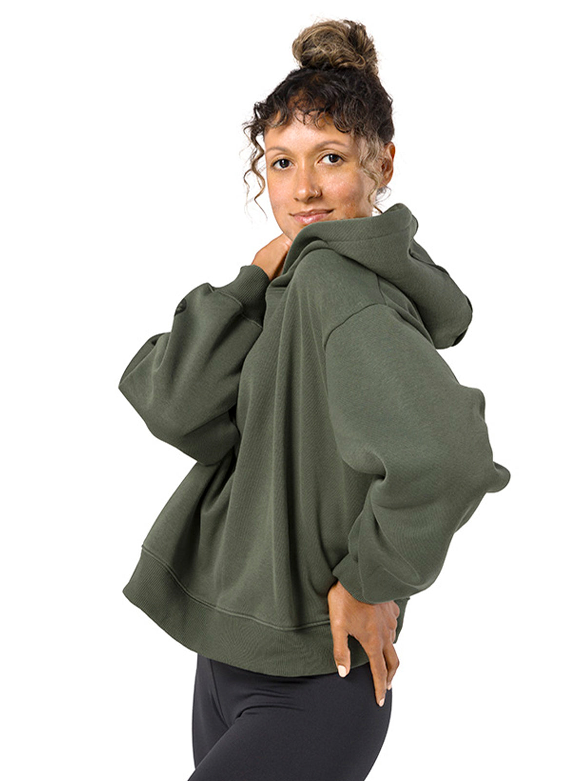 Manduka] ハーフムーン フーディー／マンドゥカ レディース ヨガウェア