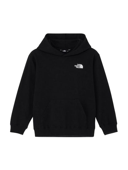 [THE NORTH FACE] スウェットバックスクエアロゴフーディ キッズ ザ・ノース・フェイス キッズ スポーツウェア パーカー 長袖 アウトドア 日本正規品 26FW NTJ62633