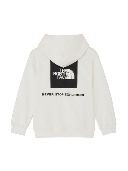 [THE NORTH FACE] スウェットバックスクエアロゴフーディ キッズ ザ・ノース・フェイス キッズ スポーツウェア パーカー 長袖 アウトドア 日本正規品 26FW NTJ62633