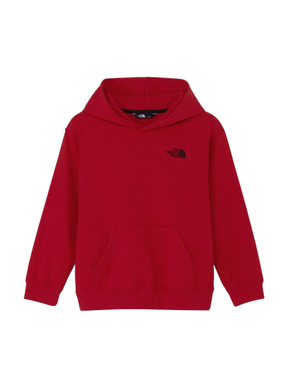 [THE NORTH FACE] スウェットバックスクエアロゴフーディ キッズ ザ・ノース・フェイス キッズ スポーツウェア パーカー 長袖 アウトドア 日本正規品 26FW NTJ62633