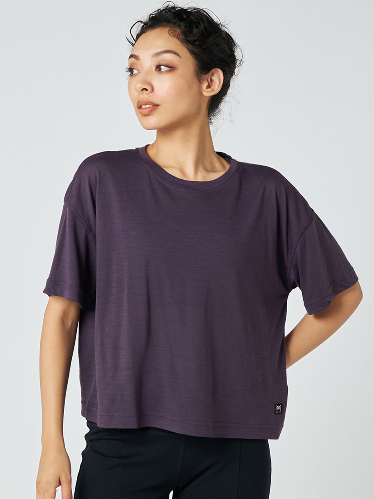 フィットネスウェアスーパーナチュラル super.natural メンズ M007300-872 sn] ] W ボクシー TEE スーパーナチュラル レディース