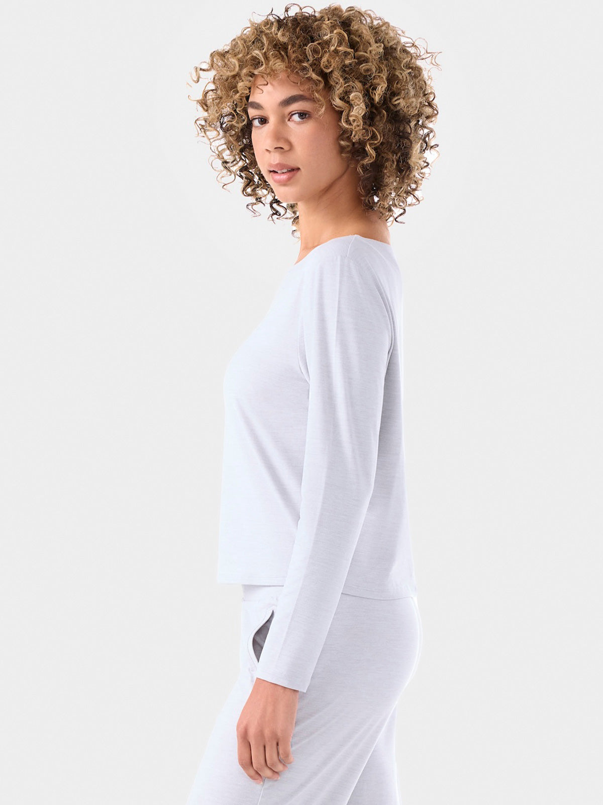 [TAVI] Brushed Tec Knit Long Sleeve Top / TAVI Women&