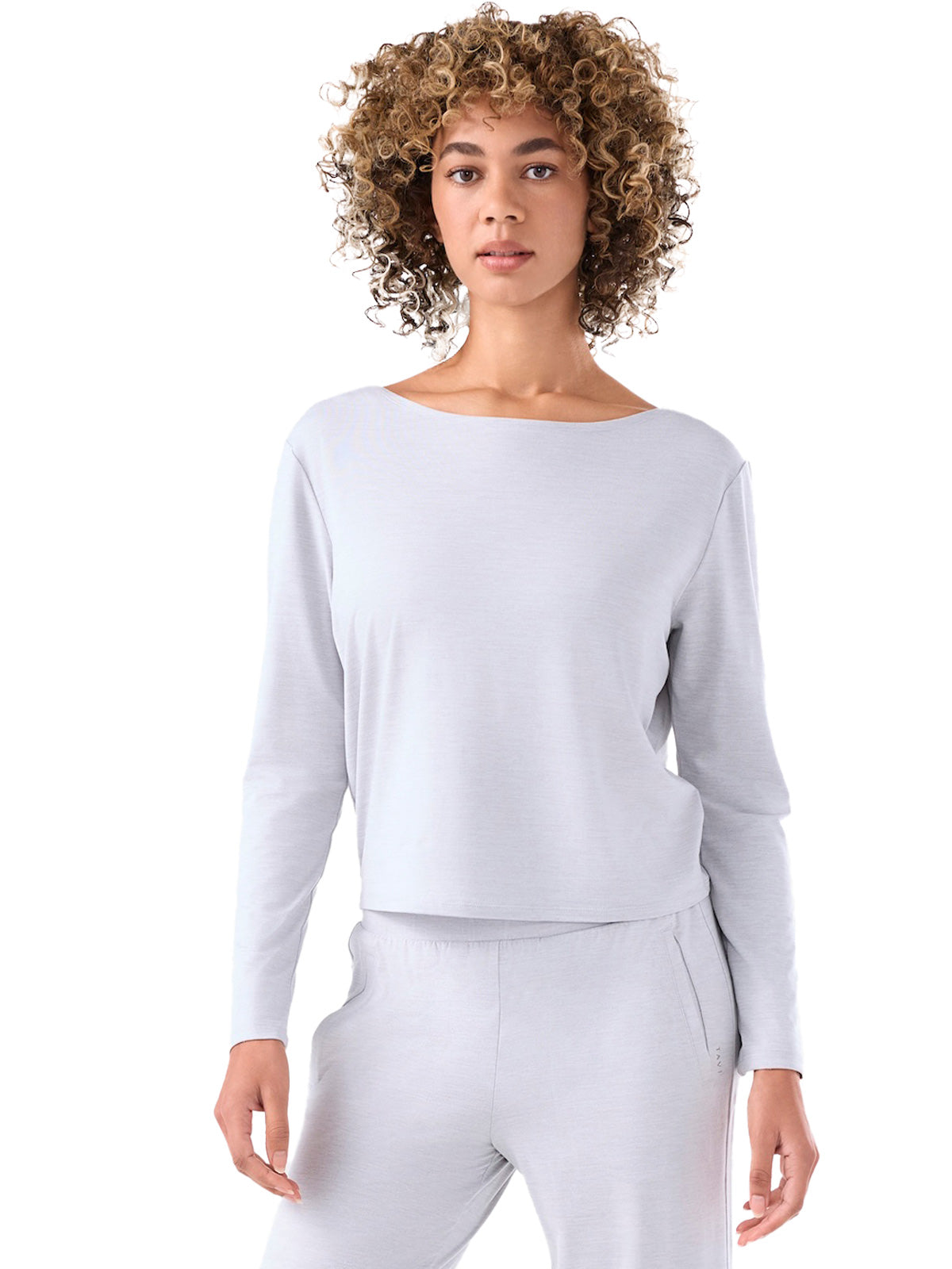 [TAVI] Brushed Tec Knit Long Sleeve Top / TAVI Women&