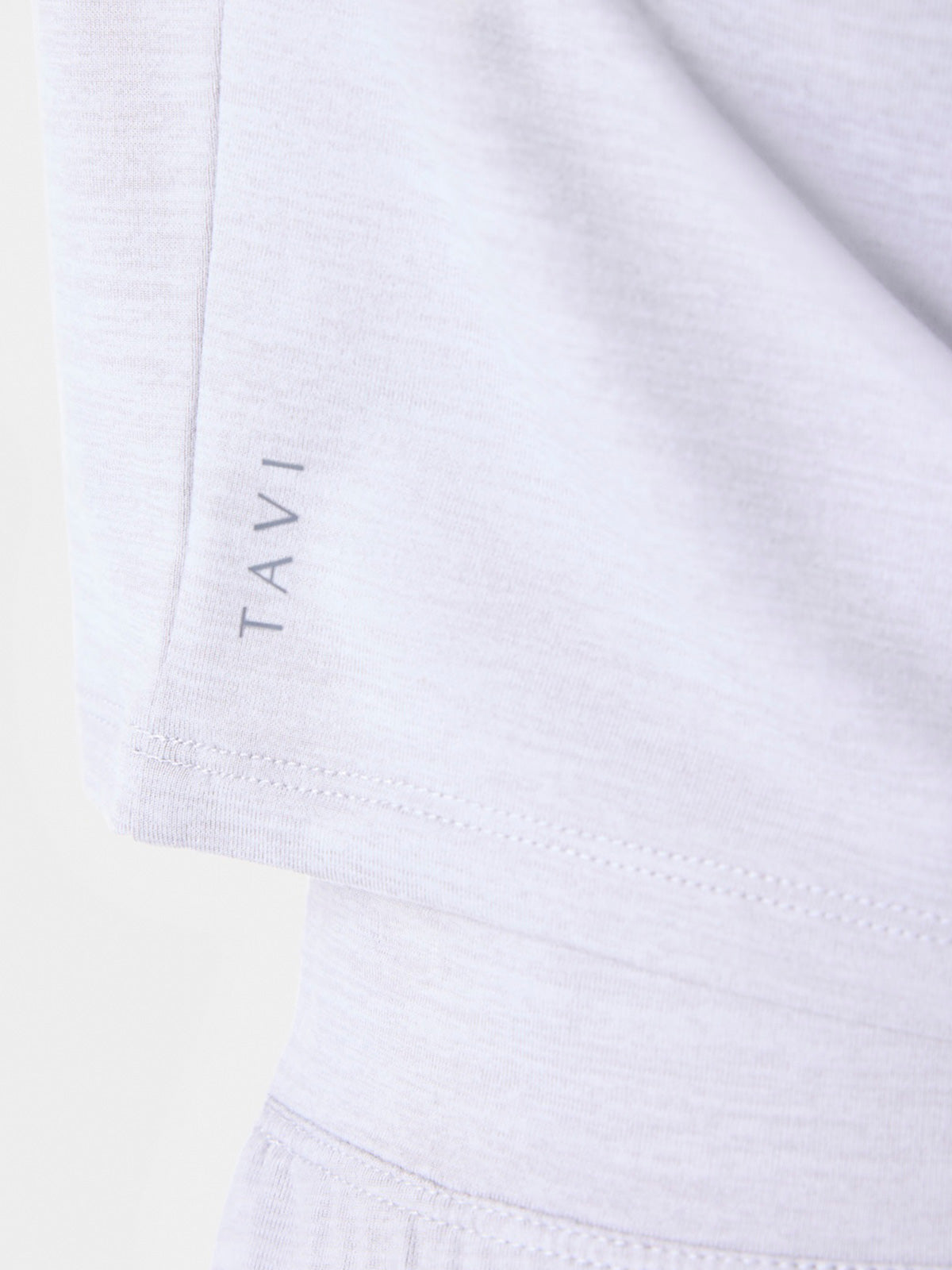 30%OFF[限定SALE][TAVI] ブラッシュド Tec ニット アシメトリカル Tシャツ Brushed Tec Knit Asymmetrical Tee／タビ レディース  トップス 半袖 ショート丈 カットソー [EX]