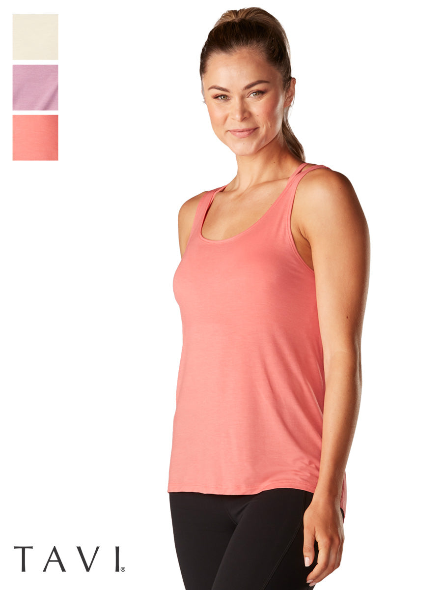 70%OFF[SALE][TAVI] Breezy Tank/Yoga Tops Pilates Sweat-absorbing Quick-drying TOESOX [DRT] SOFF