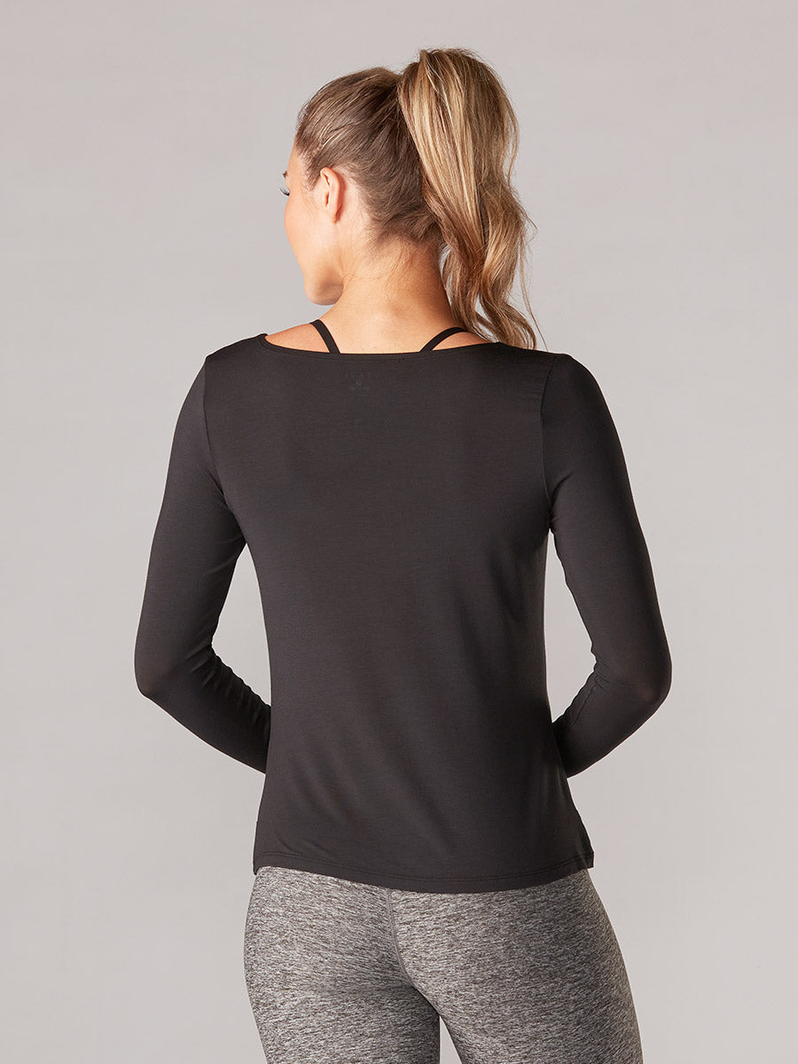 60%OFF[SALE][TAVI by TOESOX] Synergy Long Sleeve / Synergy Long Sleeve Yoga Tops Pilates Long Sleeve Cold Protection [DRT] SOFF