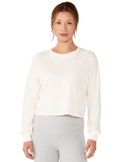 [TAVI] ロングスリーブ ラグラン Long Sleeve Raglan ／タビ レディース トップス 長袖 ヨガ ピラティス TOESOX 26SS