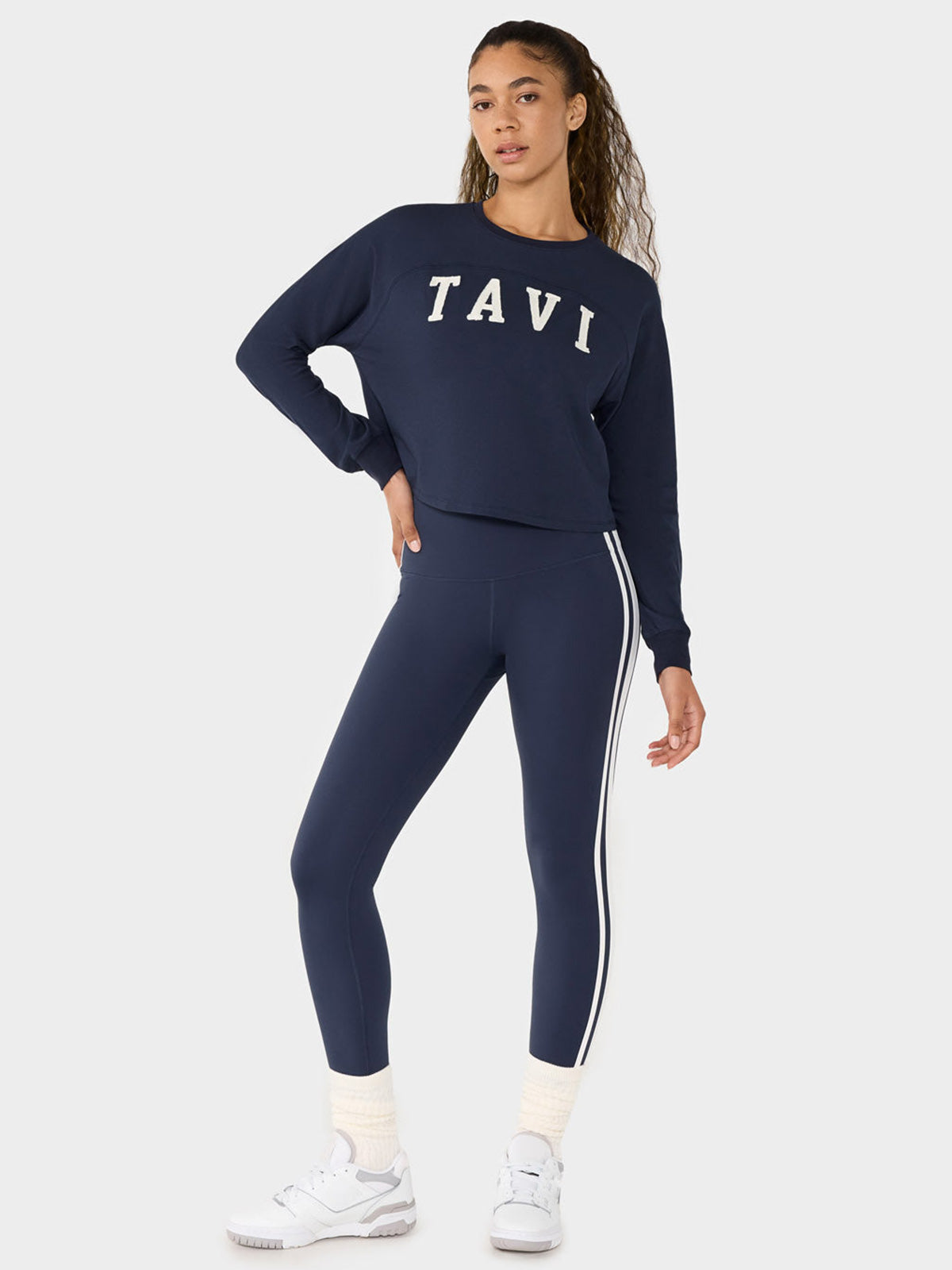 [TAVI] ロングスリーブ ラグラン Long Sleeve Raglan ／タビ レディース トップス 長袖 ヨガ ピラティス TOESOX 26SS