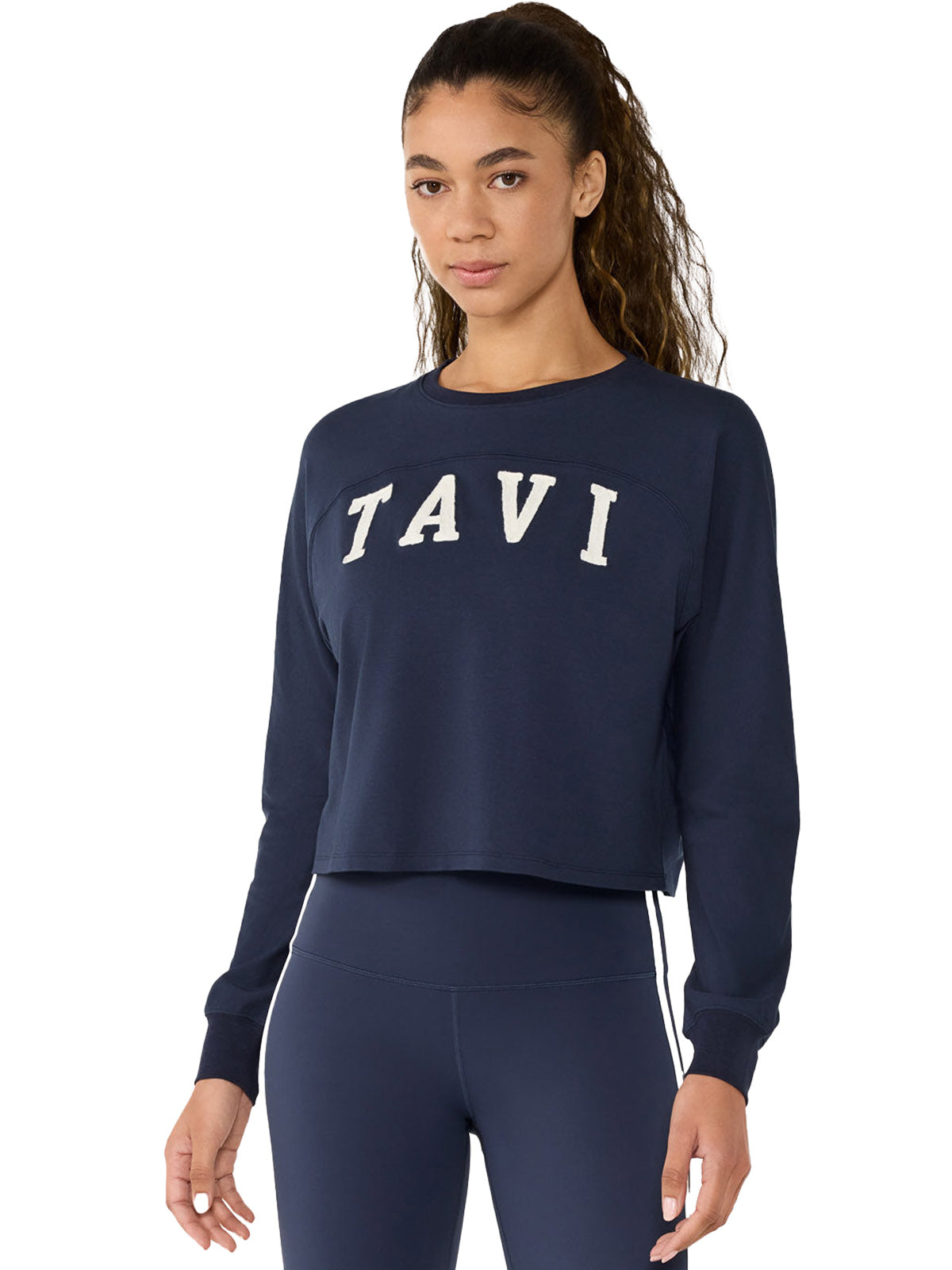 [TAVI] ロングスリーブ ラグラン Long Sleeve Raglan ／タビ レディース トップス 長袖 ヨガ ピラティス TOESOX 26SS
