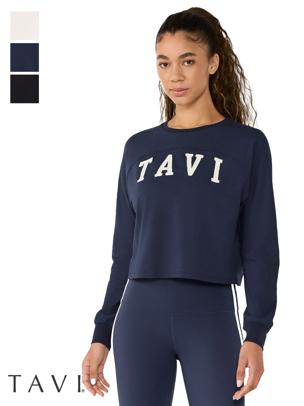 [TAVI] ロングスリーブ ラグラン Long Sleeve Raglan ／タビ レディース トップス 長袖 ヨガ ピラティス TOESOX 26SS