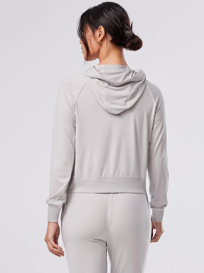 [TAVI] ソフトTec ジップフーディー SoftTec Zip Hoodie ／ タビ レディース  トップス フーディ パーカー ヨガ ピラティス  26SS