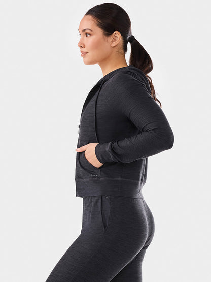 [TAVI] ソフトTec ジップフーディー SoftTec Zip Hoodie ／ タビ レディース  トップス フーディ パーカー ヨガ ピラティス  26SS
