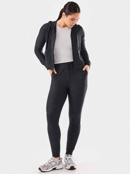[TAVI] ソフトTec ジップフーディー SoftTec Zip Hoodie ／ タビ レディース  トップス フーディ パーカー ヨガ ピラティス  26SS