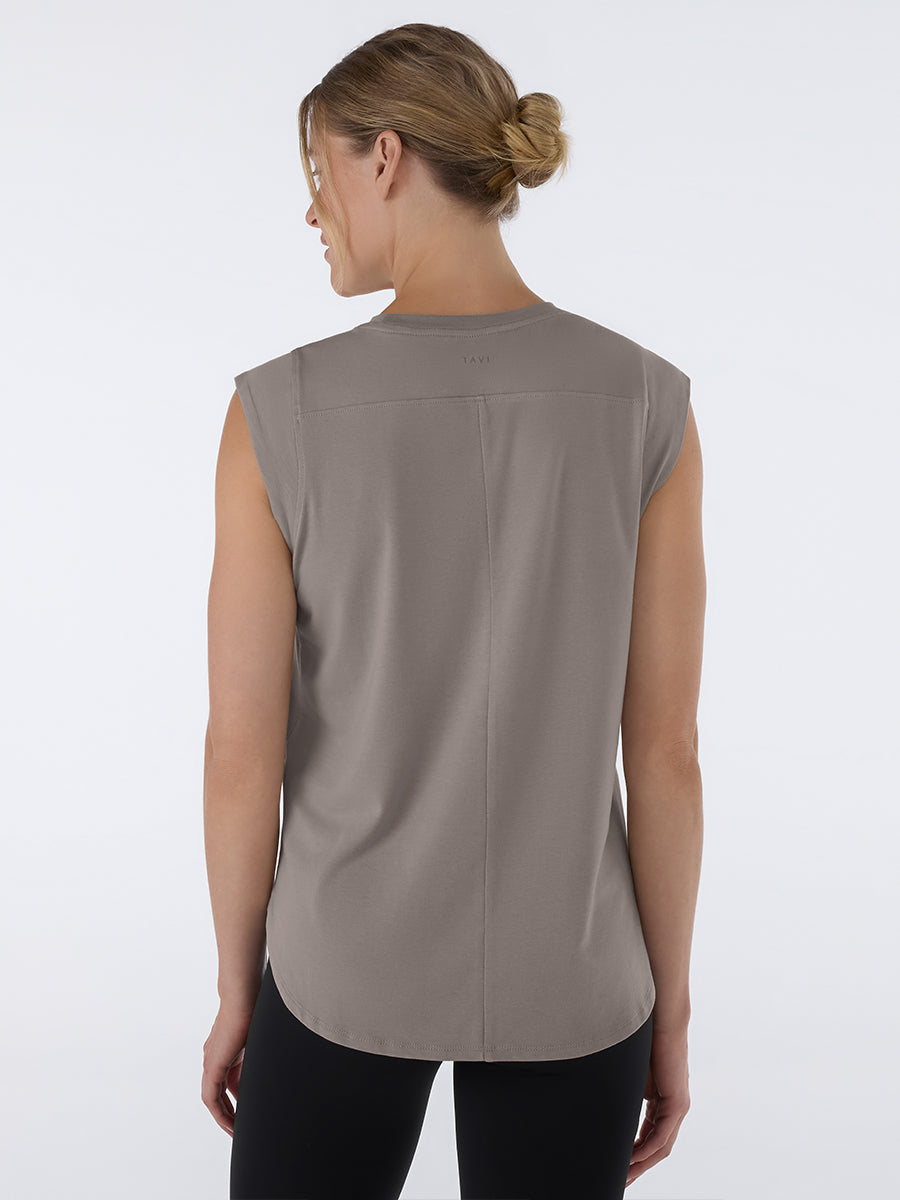 [TAVI] Crop T-shirt CROP TEE / Yoga tops Pilates cropped length breathable TOESOX