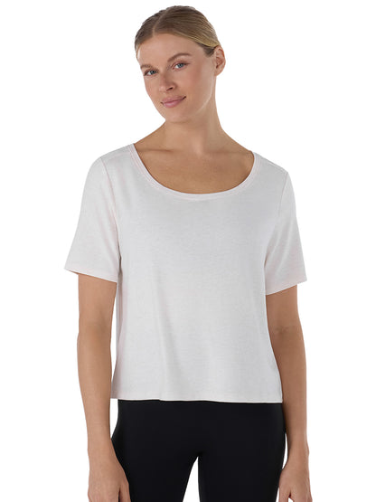 [TAVI] Crop T-shirt CROP TEE / Yoga tops Pilates cropped length breathable TOESOX