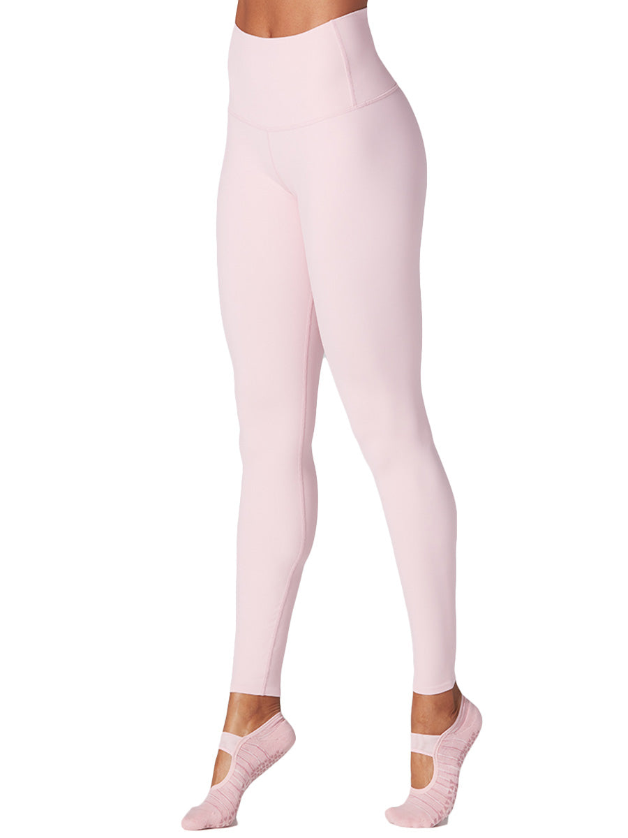 80%OFF[SALE][TAVI] ハイウエスト レギンス HIGH WAISTED LEGGINGS／ ヨガ ボトムス ピラティス ヨガパンツ 美脚 美尻 体型カバー TOESOX[DRT] SOFF