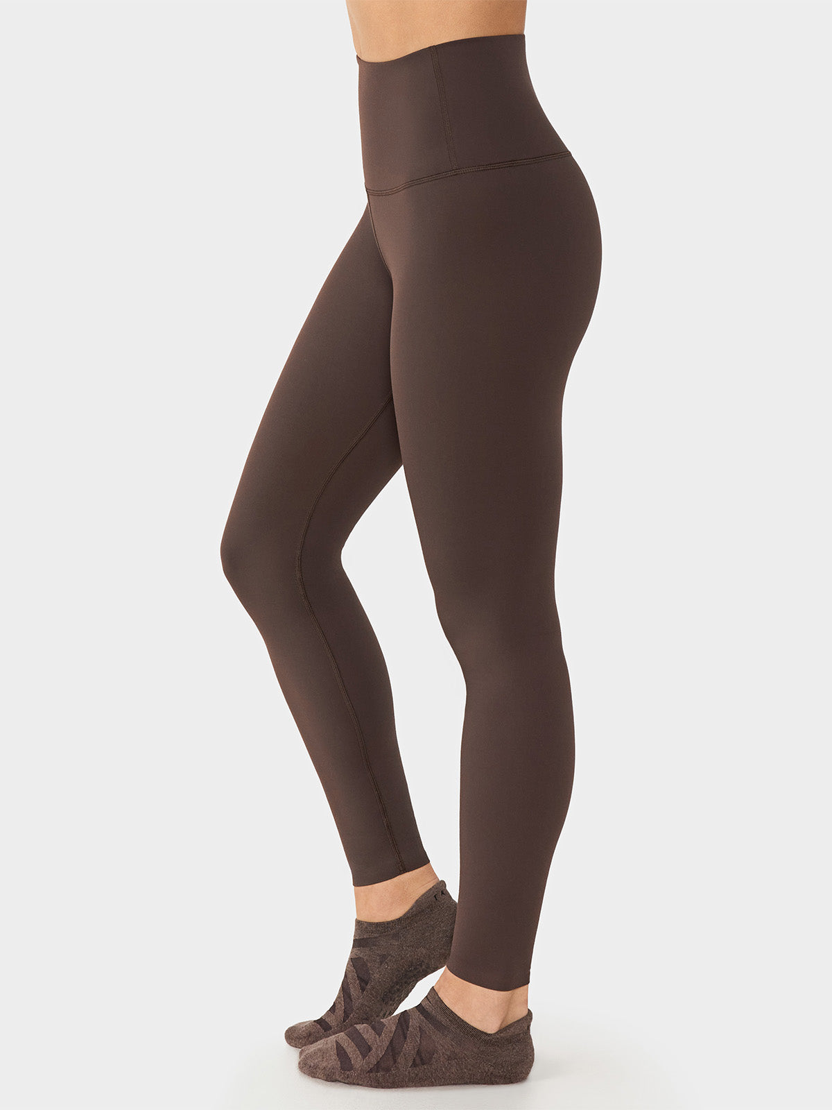 [春クーポン][TAVI] ハイウエスト レギンス HIGH WAISTED LEGGINGS／ ヨガ ボトムス ピラティス ヨガパンツ 美脚 美尻 体型カバー TOESOX24FW_D3